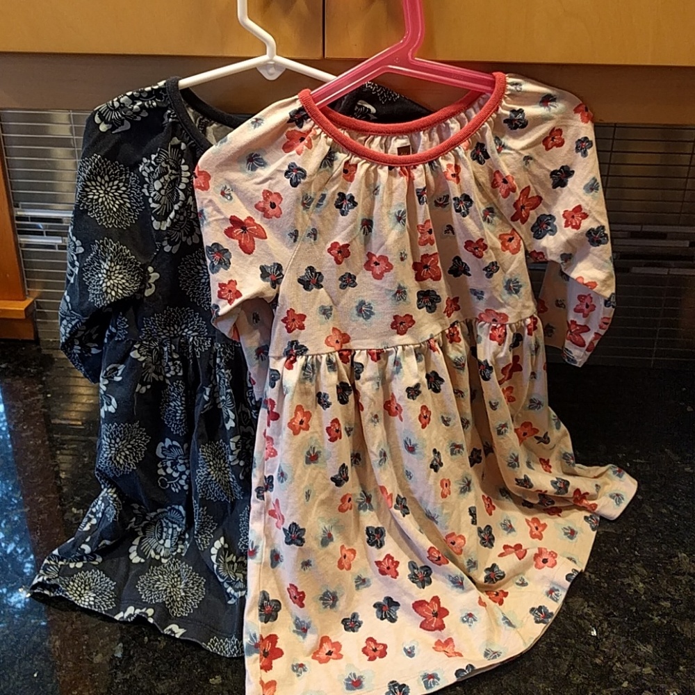 Pair of Tea Collection Long sleeve dresses